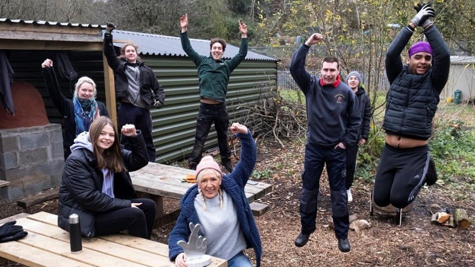 South Wales community garden and wellbeing wonder wins major awards