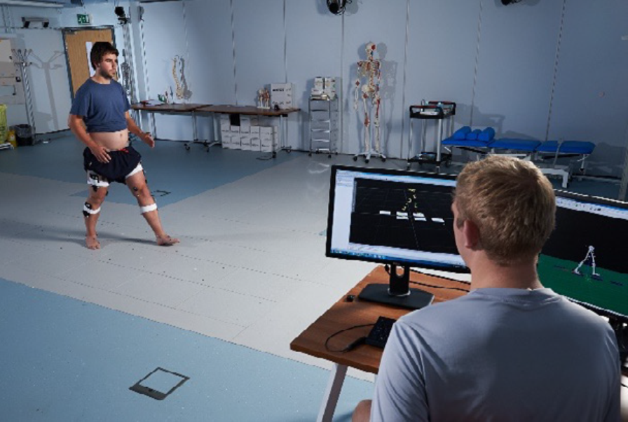 Data collection in the Musculoskeletal Biomechanics Research Facility’s Clinical Research Laboratory