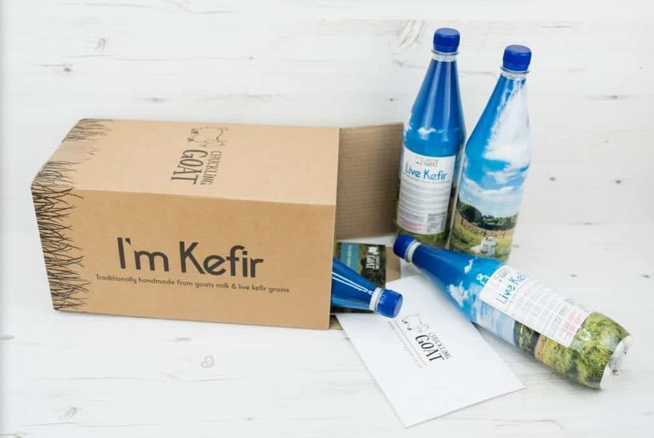 Bottles of Kefir