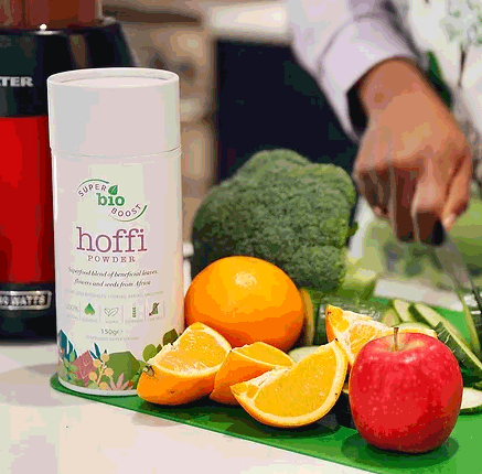 Super Bio Boost's Hoffi Tea powder