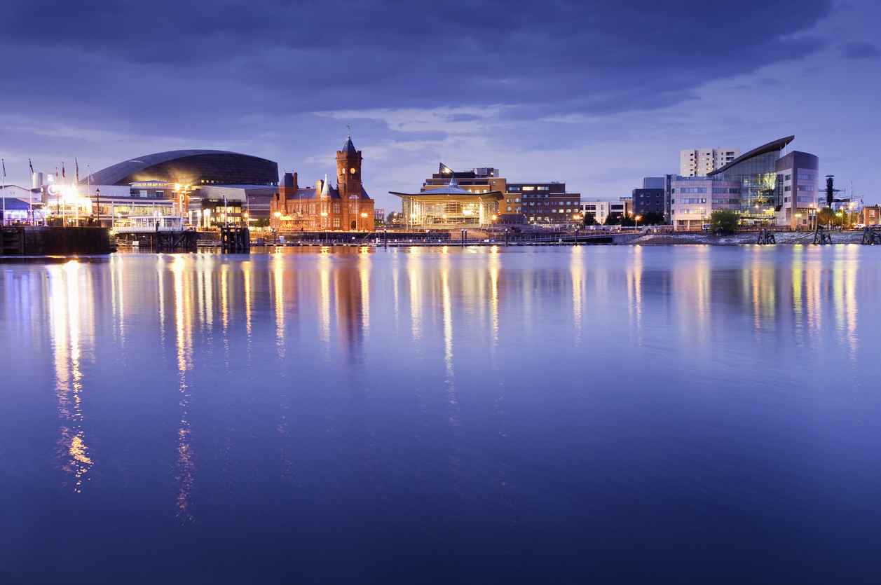 Cardiff Bay at Twilight