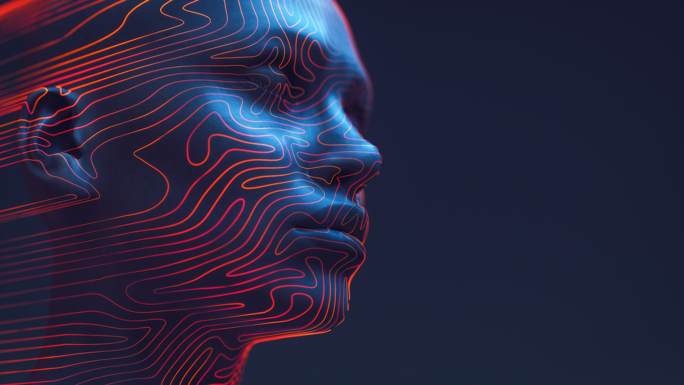 Digital Human Head Concept For AI