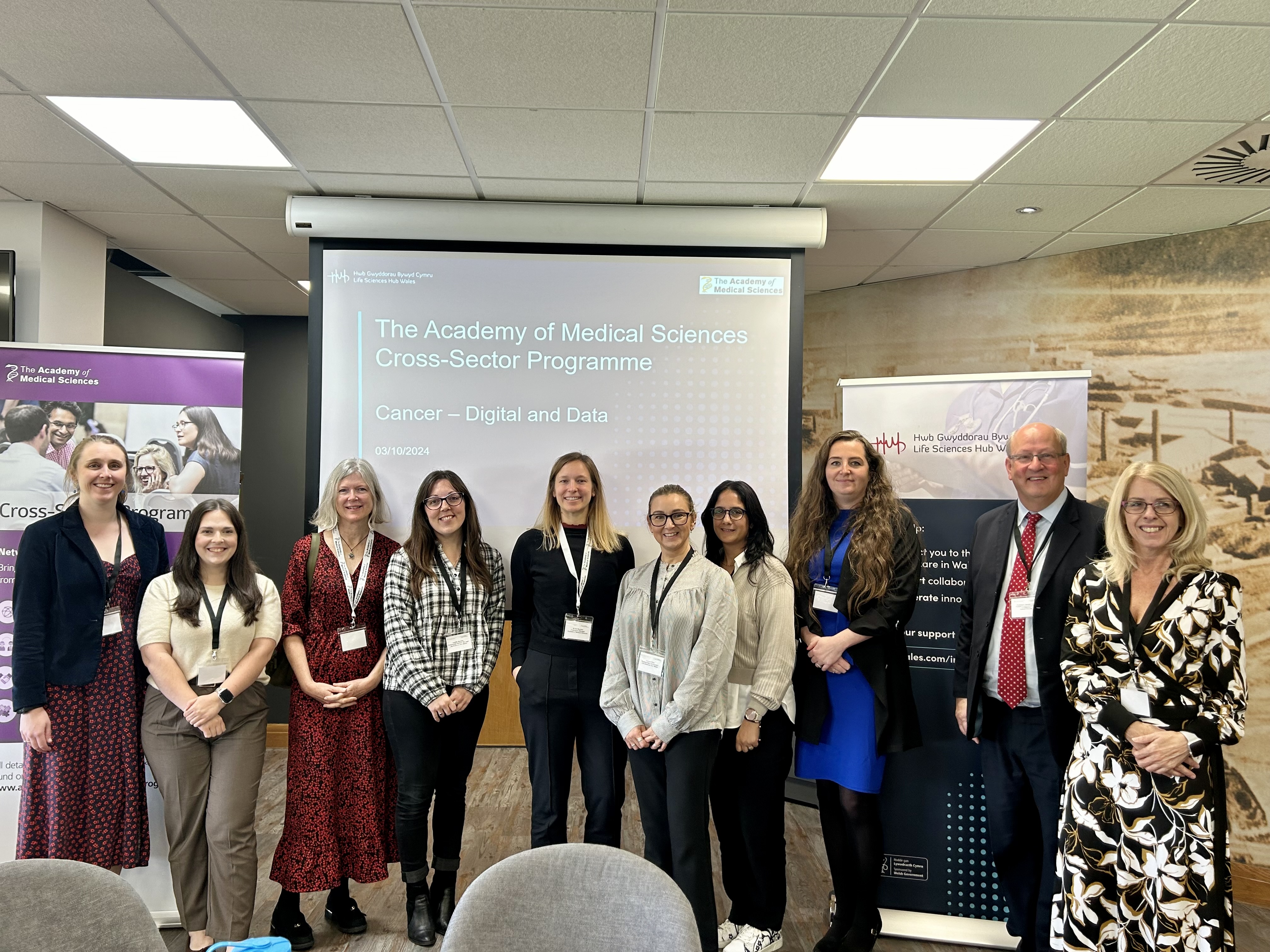 Group photo with LSHW and AMS at the event 