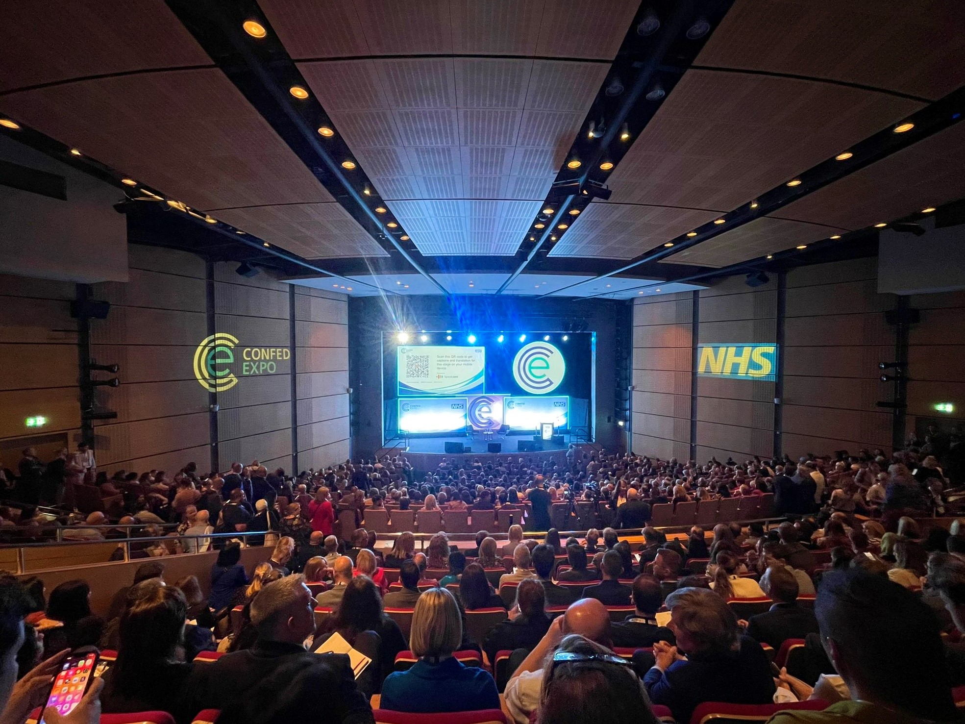 The NHS ConfedExpo stage from 2024