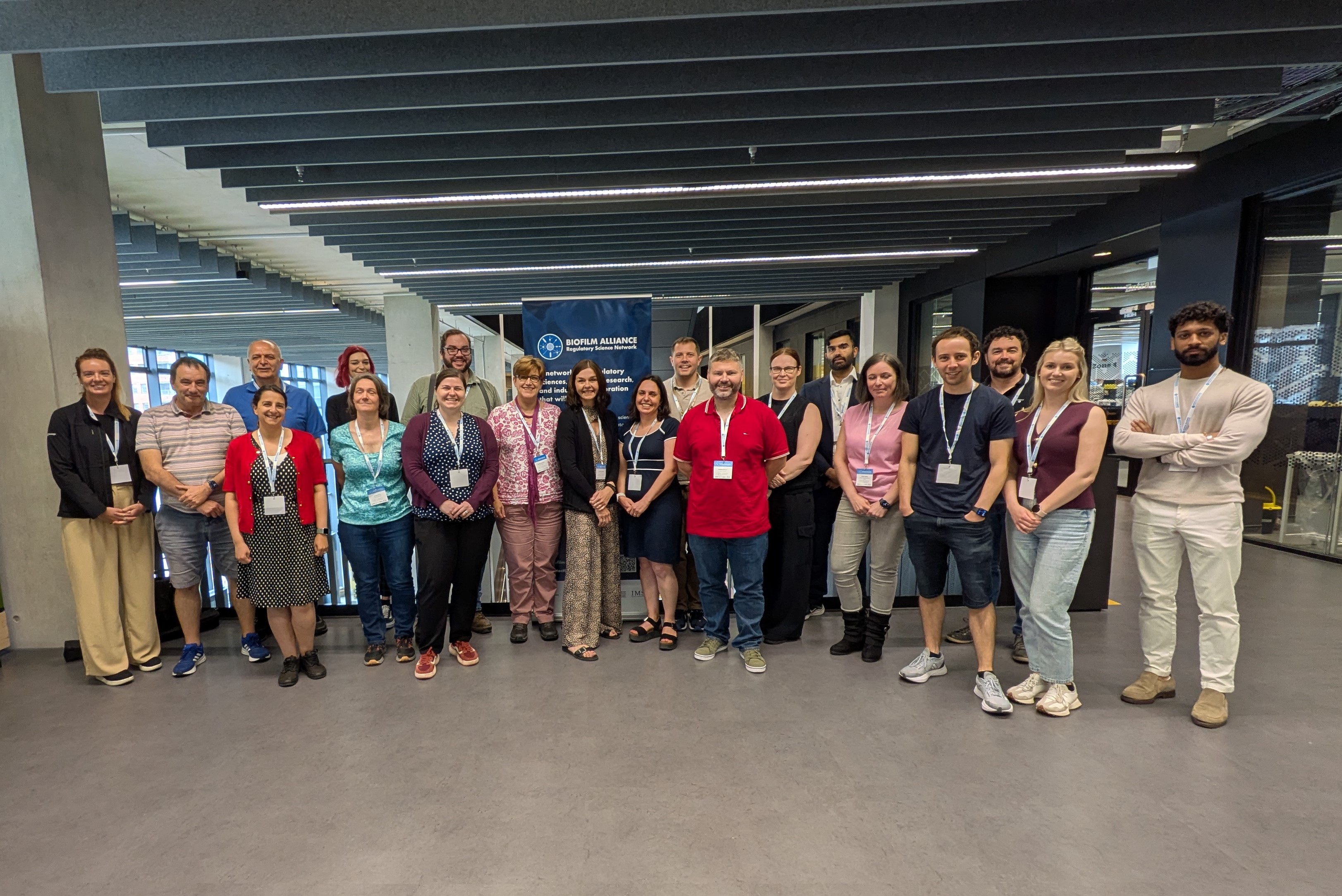 An image of the BioFilm team