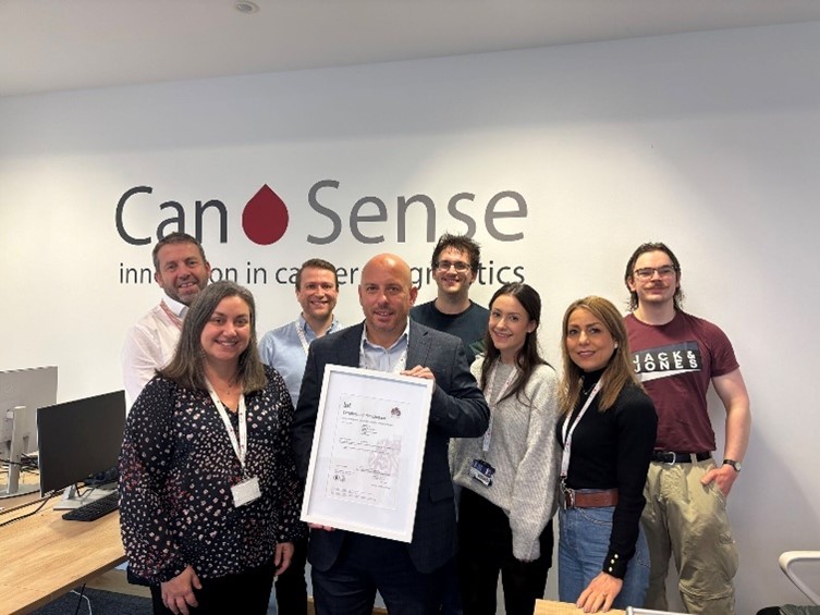 A photo of the CanSense team