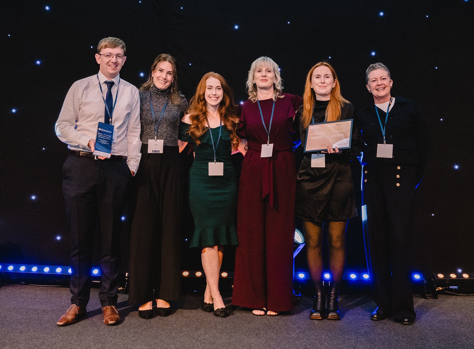 A winning team at the NHS Wales Awards 2025