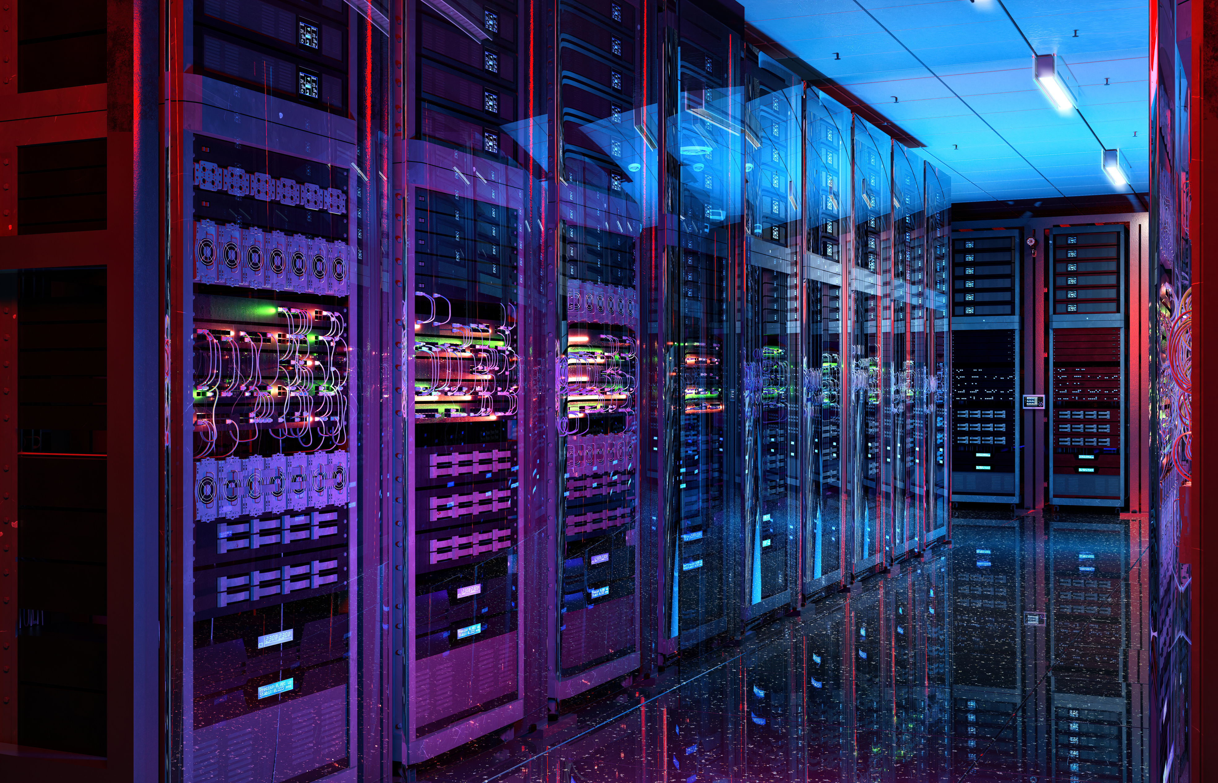 Data centre.