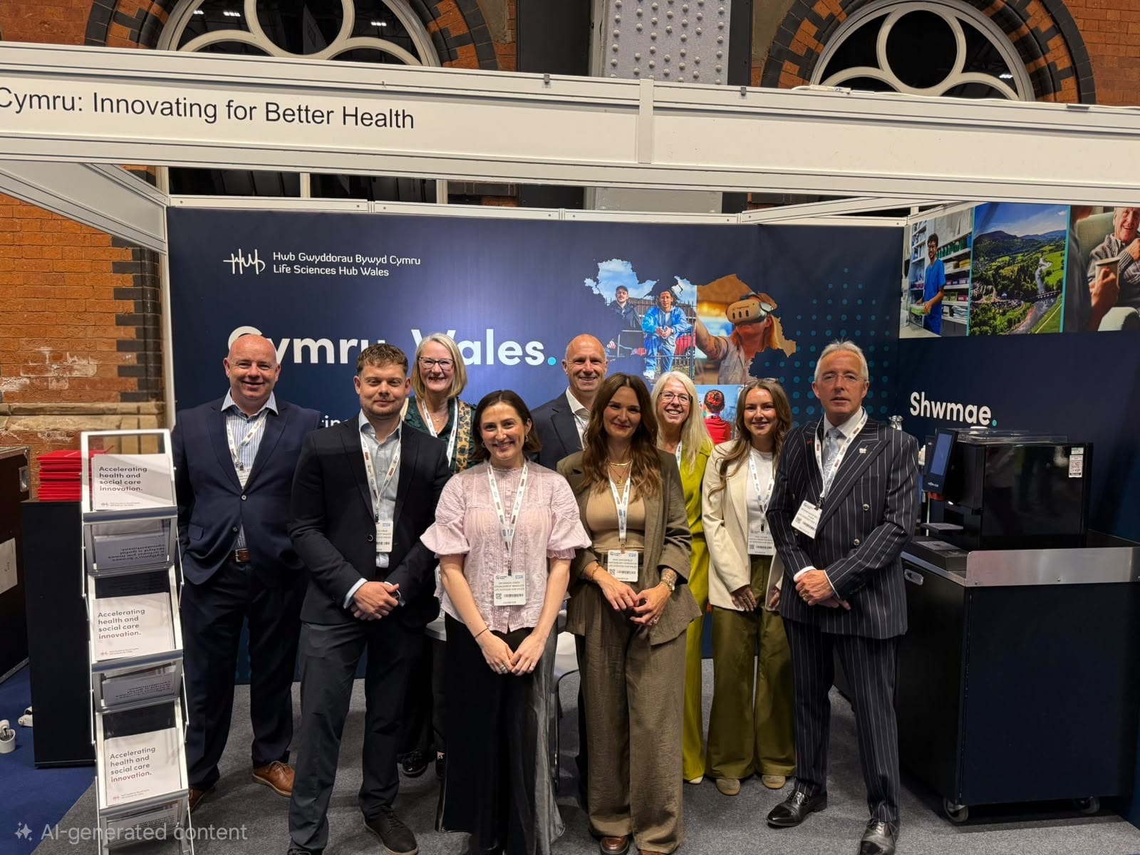 The Life Sciences Hub Wales team at NHS ConfedExpo 2026